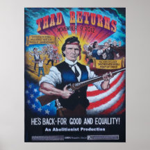 Thad Returns Poster