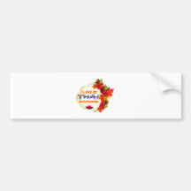 Thai Boyfriend Design Bumper Stickers