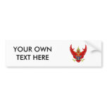 Thai Coat of Arms Bumper Stickers