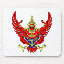 Thai Coat of Arms Mousepads