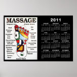 Thai Foot Massage 2011 Calendar posters