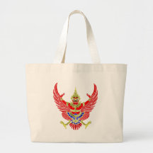 THAI GARUDA - KROOTH - SANSKRIT CANVAS BAG