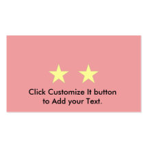 Thai Major General, Thailand flag Business Cards