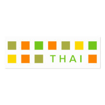 THAI (mod squares) Business Card