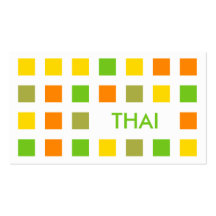 THAI (mod squares) Business Card Templates