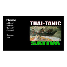 THAI TANIC SATIVA BUSINESS CARD