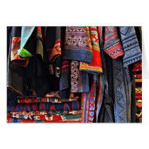 Thai Textiles Greeting Card