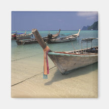 Thailand, Andaman Sea, Ko Phi Phi Island, Fridge Magnet