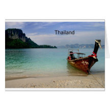 Thailand beach in Krabi (St.K) Greeting Cards