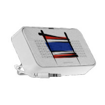 Thailand Brush Flag Travel Speakers