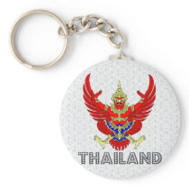 Thailand Coat of Arms Keychains