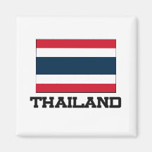 Thailand Flag Fridge Magnet
