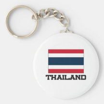 Thailand Flag Key Chain