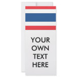 Thailand Flag rack cards