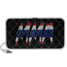 Thailand MMA black doodle speaker