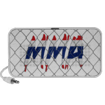Thailand MMA white doodle speaker