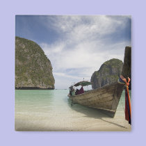 Thailand, Phi Phi Lay Island, Maya Bay. magnets