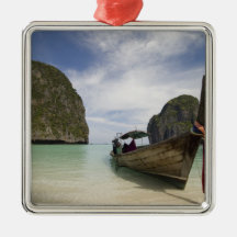 Thailand, Phi Phi Lay Island, Maya Bay. Christmas Ornaments
