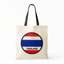 Thailand Roundel quality Flag Canvas Bag