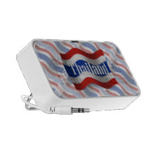 Thailand Waving Flag Travelling Speakers