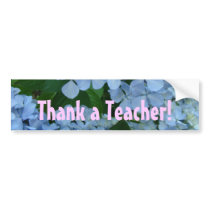 Thank a Teacher! bumper stickers Teach Teaching