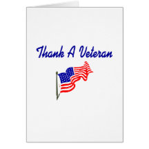 Thank A Veteran (2) Greeting Cards