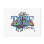 Thank God I'm forgiven TGIF postcards