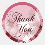 Thank You Acknowledgement Envelope Seal Round Stickers
