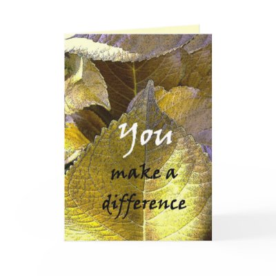 THANK YOU Admin Professionals Day GOLD LEAVES Card by JaclinArt