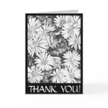 Thank You Art Card Wildflower Custom Greeting Card