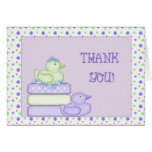 Thank You Baby Shower Ducks Cards