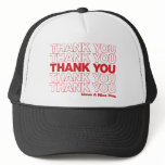 Thank You Bag Design - Red hats