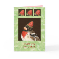 Thank you berry much card