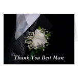 Thank You Best Man Cards