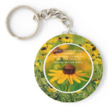 Thank You - Black-Eyed Susans Keychain