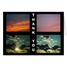 THANK YOU, Blank Greeting Card