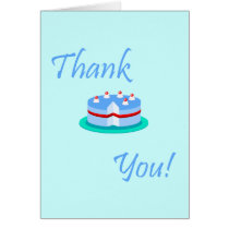 Thank you blue cards