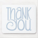 Thank You Blue Mousepad
