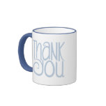 Thank You Blue Mug
