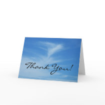 Thank You Blue Sky Card