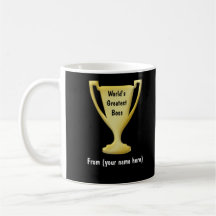 Thank You Boss Gift Mugs