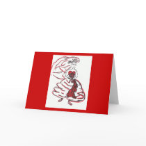 Thank You/Bride Greeting Card
