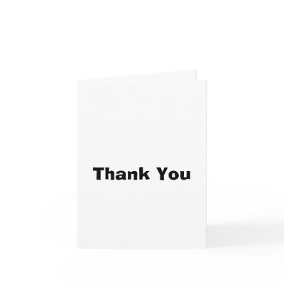 Thank You Greeting Card by gregoryjaramillo