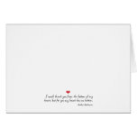 Thank You Card