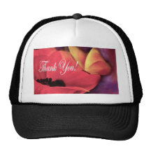 Thank You Card Butterfly Poppy - Multi Hats