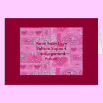 Thank You Card for the Cure cards