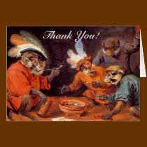 Thank You Card: Monkey Tavern cards