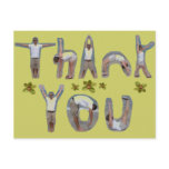 Thank You Card postcards