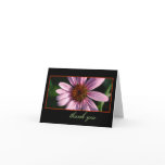 Thank You Card~ Purple Coneflower