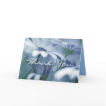 Thank You Card (Template) Daisy Floral Macro Photo